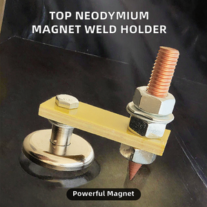 Best Seller Iron Magnet Welding Holder Magnetic Ground Clamp <strong>165A</strong> Rated Output Current ODM/OEM Customized Support for Welding - Product Image 2