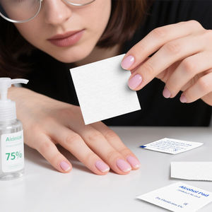 Lingettes alcoolisées personnalisées pour téléphone portable, 100 pièces, 3x6cm, à usage unique - Product Image 6