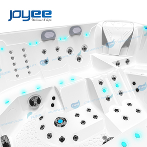 Jacuzzi JOYEE para 8 a 9 Personas, <span class=keywords><strong>Spa</strong></span> Independiente, Bañera de Hidromasaje Exterior con Función de Jacuzzi, <span class=keywords><strong>Spa</strong></span> de Gran Tamaño - Product Image 4