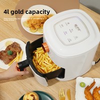 Friteuse à air mécanique 4L électrique 700W JD-688, livraison directe, friteuse saine sans huile, grande capacité