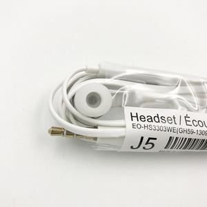 Écouteurs filaires 3,5 mm de haute qualité avec micro, accessoire de musique, vente en gros, pour <span class=keywords><strong>Samsung</strong></span> S4 S5 S6 S7 S8 J5 JB - Product Image 1