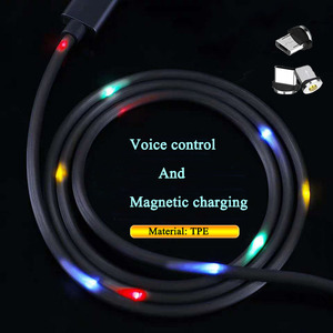 Nuevo 2019 fluye iluminación led navidad regalo cable magnético - Product Image 4