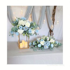 Vòng Hoa Trang Trí Để Bàn Vòng Hoa Bóng Trang Trí Đám Cưới Sắp Xếp Trung Tâm Hoa Nhân Tạo - Product Image 4