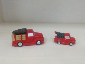 Hars <span class=keywords><strong>Camper</strong></span> Beeldje & Standbeeld, <span class=keywords><strong>Camper</strong></span> Aanhangwagen Hars Vogelhuisje Opknoping Of Tafelblad Rood Wit Blauw - Product Image 3