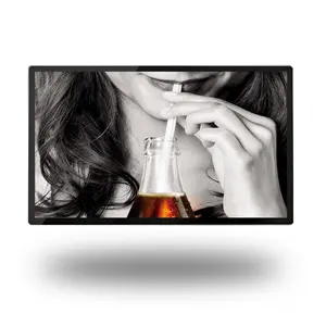 SYET Pemutar Iklan Dinding Vertikal, Tampilan Digital LCD 43 Inci, Android 7.0 RJ45/WIFI 3 Tahun 16GB 1GB