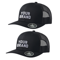 Gorra de béisbol de malla deportiva ecológica RTS, gorra Richardson 112 de 6 paneles con visera curva, gorra snapback estilo hip hop para exteriores.