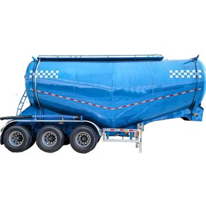 重型 40 立方米水泥散装半挂车 - 气动卸料，适用于石灰/粉煤灰/建筑材料 - Product Image 1