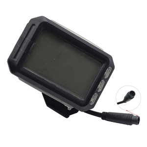 Accessoires pour trottinette électrique JP Jipin 36V-60V : Affichage LCD de puissance et vitesse, petite table carrée en aluminium - Product Image 1