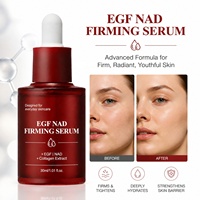 Sérum OEM Raffermissant Éclat Anti-rides au Collagène et Niacinamide, Sérum Peptidique EGF NAD+ Blanchissant