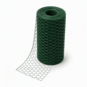 <span class=keywords><strong>Grillage</strong></span> hexagonal tissé en PVC et acier noir, fil de 1,8 mm, hauteur 1,0 m, rouleau de 45 m, ouverture 25 mm, pour enclos extérieur pour cochon d'Inde - Product Image 6