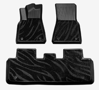 Tapis de sol de voiture sur mesure OEM/ODM, imperméables, en TPE, 3D, entièrement enveloppants, de luxe, faciles à nettoyer, toutes saisons, épaisseur 3,5 mm, pour BYD Yuan