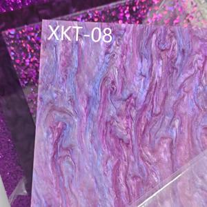 Purple Acrylic Sheets Assortment 3mm PMMA UV Resistant Laser Cutting for Jewelry Display Resin Art Wedding - Product Image 5