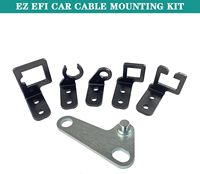 304147 Kit de Montaje de Cable EZ EFI, Soporte de Cable de Acelerador para Carburador, Cables de Transmisión de Acero para GM 700R4