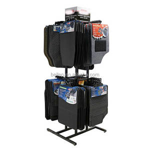 Hiển thị giá nhà sản xuất tùy chỉnh tầng thường vụ kim loại thảm xe hiển thị đứng - Product Image 1