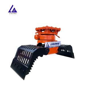 Grappin de tri rotatif pour excavatrice, pour la manipulation de bois, roches et débris, usage en construction et <span class=keywords><strong>agricole</strong></span>, compatible avec excavatrices de 1 à 50 tonnes - Product Image 5