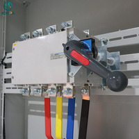 Tableau de distribution basse tension avec circuit principal triphasé 4 fils 400A avec SPD et voyant lumineux triphasé