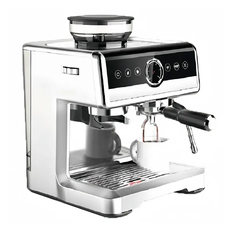Điều khiển nhiệt độ thông minh máy xay cà phê Điện áp 220V Điện 850W Máy pha cà phê Máy áp lực 20bar