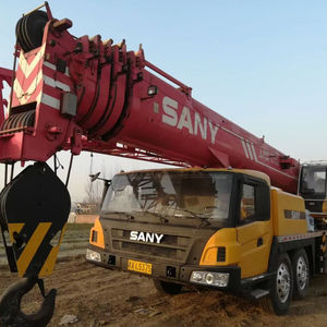 Grúa sobre camión Sany usada de 90 toneladas, aprobada por la EPA, con sistema hidráulico original para trabajos en sitios de ingeniería. - Product Image 1