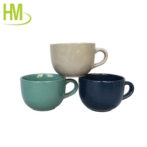 Taza <span class=keywords><strong>jumbo</strong></span> de cerámica roja, fabricante de cerámica OEM, diseño personalizado, 24 oz - Product Image 2