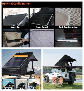 Tente de toit mince ultra-mince et légère pour le camping en plein air SUV Car Strength & Quality Hard Shell Rooftop - Product Image 5