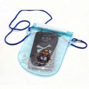 Wholesale Customized PVC Waterproof Mobile Phone Case Dry Bag With Lanyard - Product Image 2