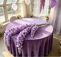 Ornement floral artificiel Cassia & Wisteria, fausse composition florale pour la décoration de plafonds d'hôtels, de mariages et de maisons