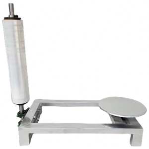 Machine d'emballage manuelle verticale pour palettes, cartons, boîtes en bois, boîtes en mousse, coffres métalliques et palettes en film étirable - Product Image 4