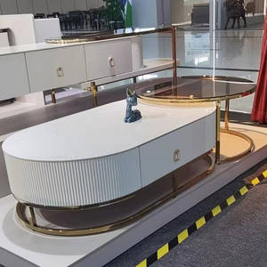 ขาตั้ง<span class=keywords><strong>ทีวี</strong></span>พร้อมคอนโซลเก็บของสไตล์กระชับพร้อมตู้และ<span class=keywords><strong>ชั้น</strong></span><span class=keywords><strong>วาง</strong></span>ของภายในเฟอร์นิเจอร์บ้าน<span class=keywords><strong>ราคา</strong></span><span class=keywords><strong>ถูก</strong></span>และทันสมัย - Product Image 6