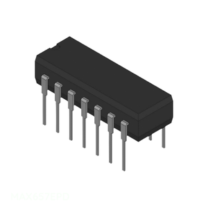 MAX657EPD ชิ้นส่วนอิเล็กทรอนิกส์อื่นๆ ระบบจัดการพลังงาน (PMIC) 14 DIP (0.300 นิ้ว, 7.62 มม.) ไอซี รีกูเลเตอร์ บูสต์ 3V 60mA 14PDIP - Product Image 1