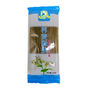 Nouilles de sarrasin 100% pures, sans gluten, en vrac, certifiées Halal, étiquette verte, fabrication OEM, vente en gros - Product Image 1
