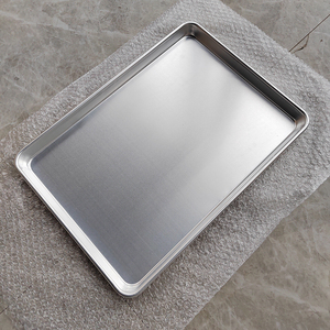 Personalizado de alta calidad 26*18 pulgadas de tamaño completo de aluminio Focaccia pan hoja Pan pantalla sartenes horno bandeja para hornear - Product Image 5
