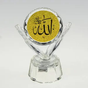 Guangzhou cheap wholesale mini muslim Crystal Holy Quran As Islamic Muslim Arab Crystal Wedding Gifts