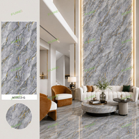 Panneau en PVC brillant effet marbre UV, écologique, pour décoration murale intérieure, alternative au marbre naturel