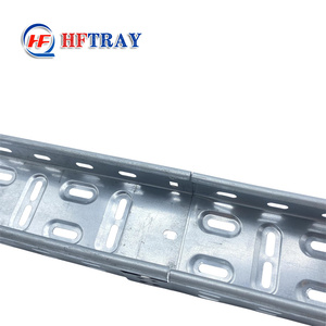 Good Quality 300mm Width Aluminum Alloy Hdg Metal <b>Outdoor</b> Electrical Perforated <b>Cable</b> Tray Ventilated Waterproof <b>Cable</b> Tray - Product Image 3