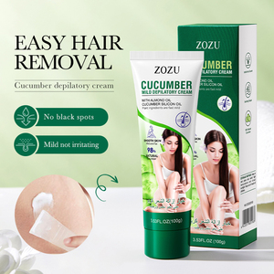 Crème dépilatoire douce et non irritante ZOZU 100g, crème dépilatoire nettoyante en profondeur, crème dépilatoire au melon pour femmes - Product Image 3