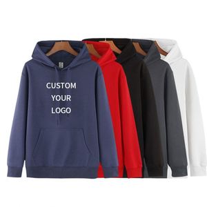 Sudaderas con Capucha Extra Grandes Personalizadas con Logotipo de Fábrica, Sudaderas de Algodón Grueso para Hombre, Sudadera con Capucha de Invierno con Hombros Caídos, Venta al Por Mayor OEM - Product Image 3
