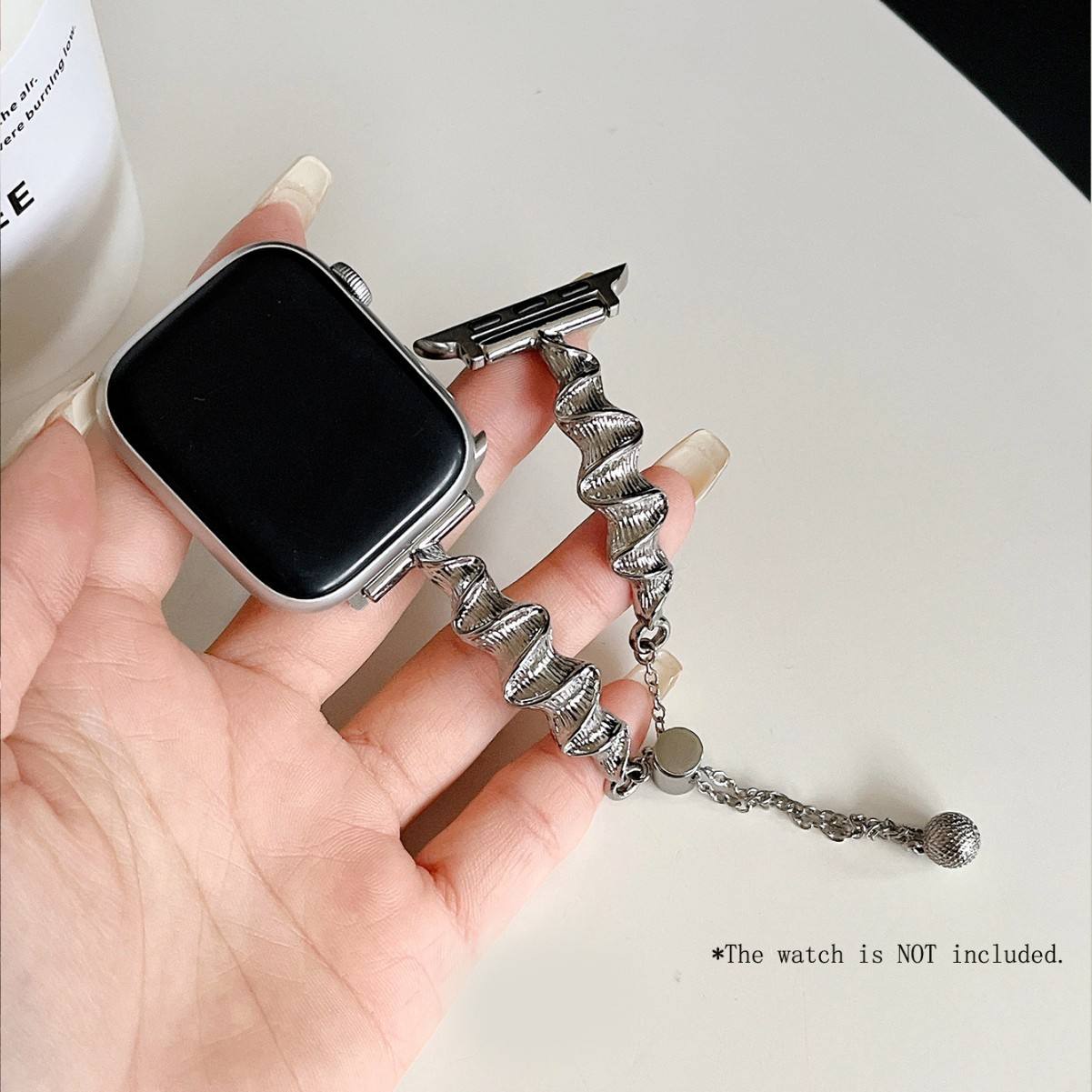 384041S10-42มม. สีเงิน