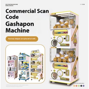 Máquina de garras recreativa operada por monedas, modelo Hot 100MM, para interiores, con sistema de giro doble para huevos y muñecas, en inglés - Product Image 5