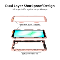 Étui robuste antichoc avec support et porte-crayon pour tablette Samsung Galaxy Tab A9 Plus A11 Plus (vente en gros)