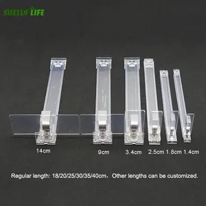 Le fabricant XR personnalise le système de gestion d'étagère de poussoir à ressort d'étagère de diviseur en plastique de supermarché pour bouteille/serpent/boissons - Product Image 1