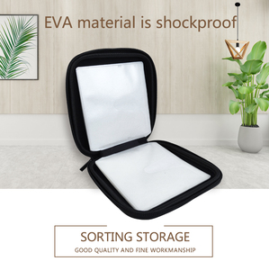 Boîte de rangement <span class=keywords><strong>pour</strong></span> CD personnalisé EVA étui de protection <span class=keywords><strong>pour</strong></span> <span class=keywords><strong>DVD</strong></span> étui de CD <span class=keywords><strong>portable</strong></span> à fermeture éclair organisateur de stockage de disque sac portefeuille <span class=keywords><strong>pour</strong></span> <span class=keywords><strong>voiture</strong></span> - Product Image 5