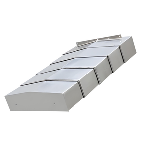 Plaques de protection rétractables en acier pour rails de guidage de machines-outils CNC, axe XYZ - Product Image 1