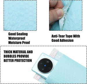 Bolsas de Embalaje de Plástico de Burbujas Resistentes Personalizables, Impermeables, Duraderas, Resistentes a Impactos y Perforaciones, Acolchadas, Seguras y Reciclables - Product Image 5