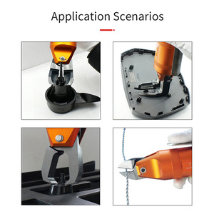 Ciseaux pneumatiques en acier inoxydable avec tête cisaille à main TS-30 pièces pneumatiques - Product Image 3