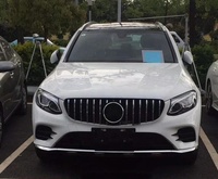 Calandre en maille ABS pour Mercedes Benz, Grille de pare-chocs avant adapté à la classe E W213 C238 E200 E250 E300 E320 E350 E63 AMG de 2017 — 2019