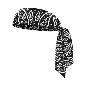 Summer Multi Purpose Strap Fitness Sweatband Unisex Leaf Print Breathable Sweat Wicking <b>Sports</b> <b>Headband</b> - Product Image 2