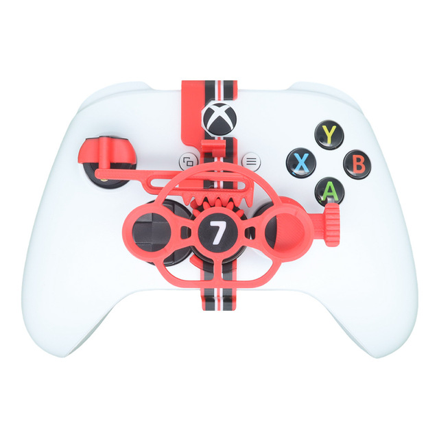 Honcam Mini Gaming Racing Steering Wheel for Xbox Remote Controller Xbox Series S X Driving Steering Wheel Game Accessories