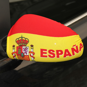 Coques de rétroviseurs latéraux drapeau mexicain, impression numérique, pliables, résistantes aux intempéries, en polyester, pour voitures sportives et petits SUV, 2 pièces, personnalisables - Product Image 3