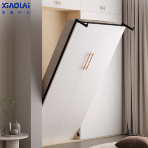 Kit de Herrajes <span class=keywords><strong>para</strong></span> <span class=keywords><strong>Cama</strong></span> <span class=keywords><strong>Abatible</strong></span> de Pared, Moderna, Invisible, de Tamaño Completo, Accesorios Plegables Verticales y Horizontales <span class=keywords><strong>para</strong></span> <span class=keywords><strong>Cama</strong></span> Integrada en Armario de Pared - Product Image 2