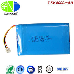 OEM özelleştirilmiş 3.7V 7.4V 11.1V 502030 373580 lityum iyon pil hücreleri şarj edilebilir 140755 5000mAh <span class=keywords><strong>Lipo</strong></span> piller <span class=keywords><strong>MP3</strong></span> çalar için - Product Image 2